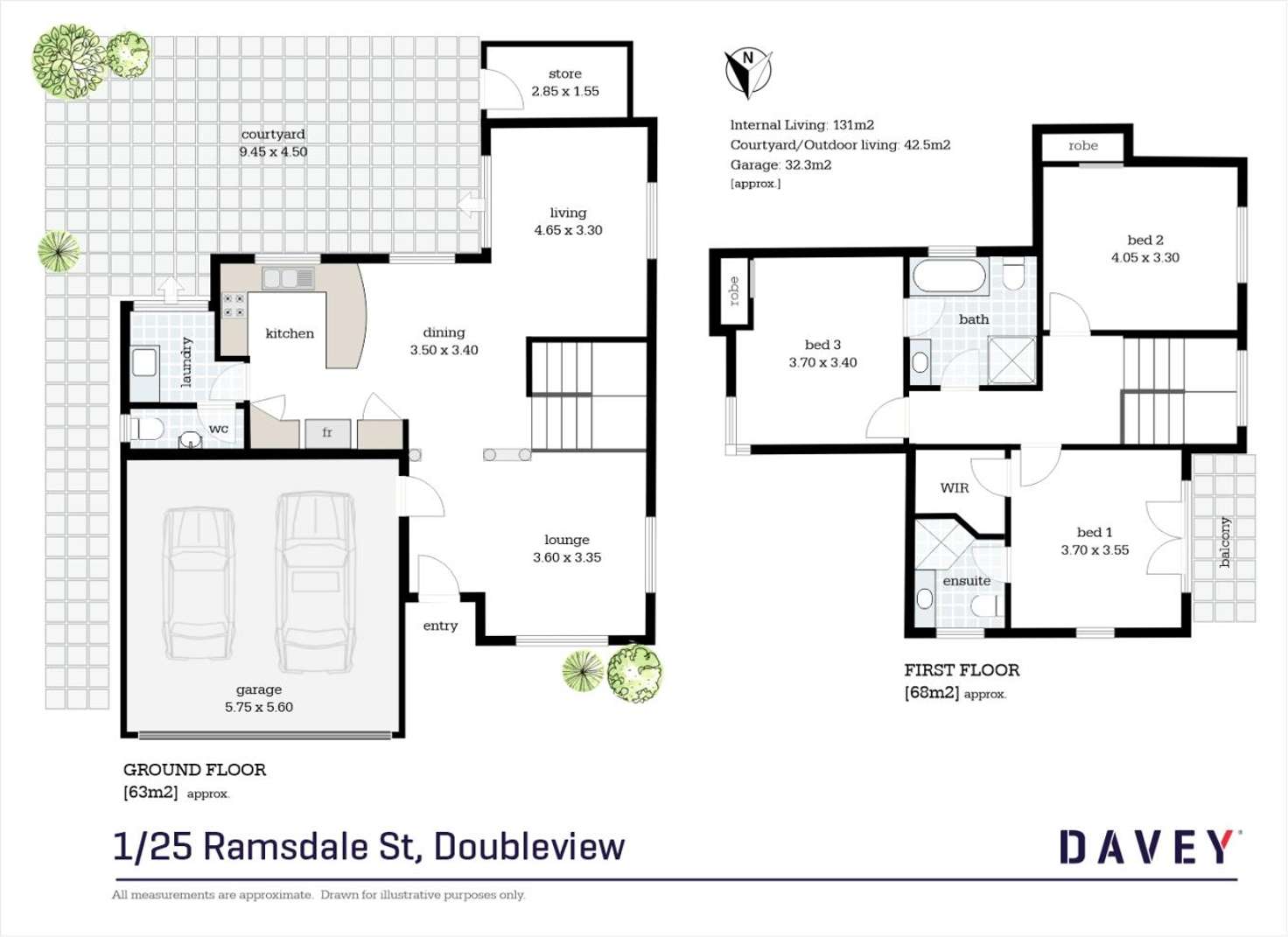 Floorplan of Homely house listing, 1/25 Ramsdale Street, Doubleview WA 6018