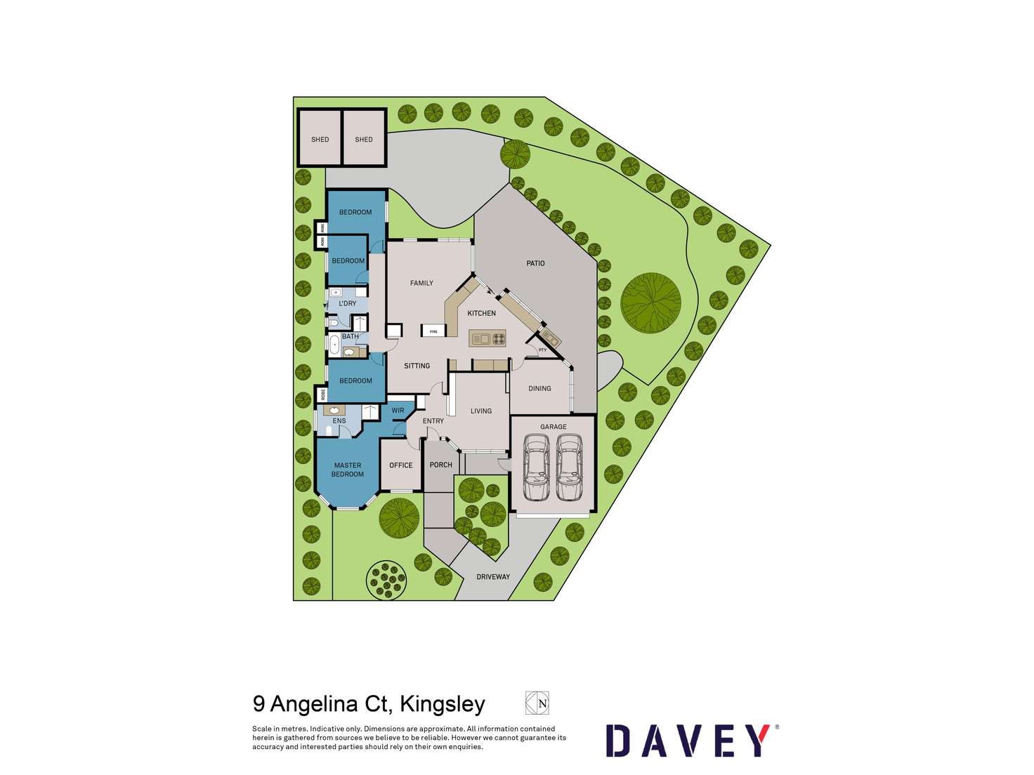 Floorplan of Homely house listing, 9 Angelina Court, Kingsley WA 6026