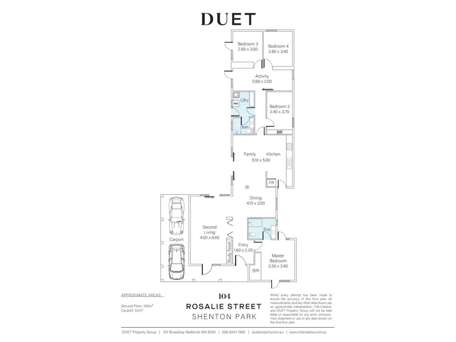 Floorplan of Homely house listing, 104 Rosalie Street, Shenton Park WA 6008