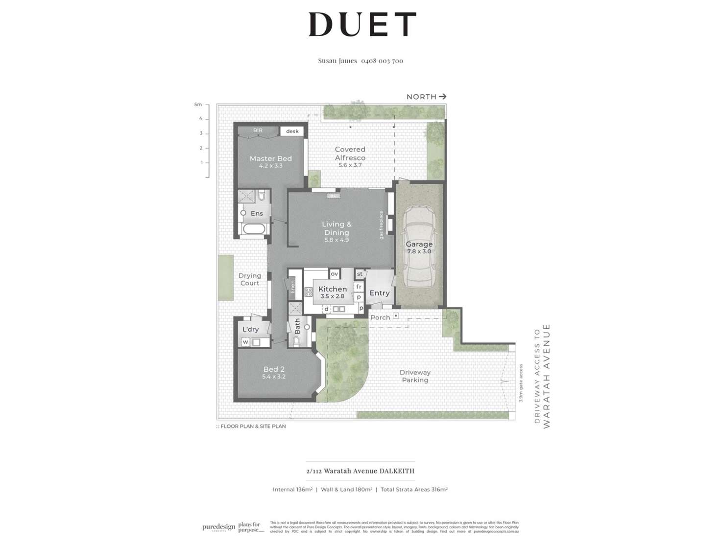 Floorplan of Homely villa listing, 3/112 Waratah Avenue, Dalkeith WA 6009