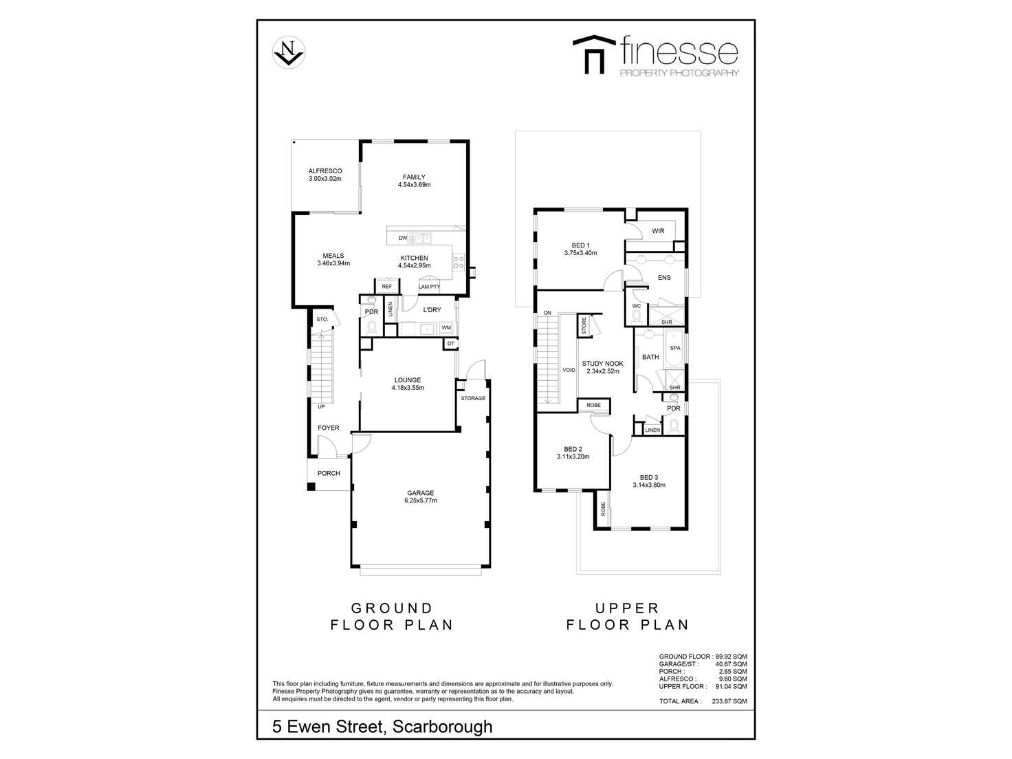 Floorplan of Homely townhouse listing, 5 Ewen Street, Scarborough WA 6019
