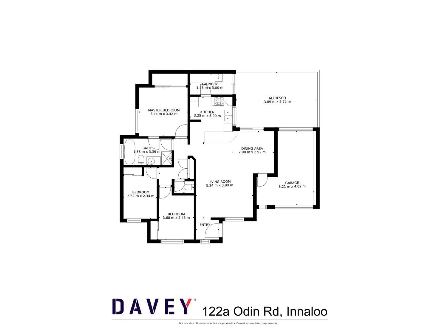 Floorplan of Homely house listing, 122A Odin Road, Innaloo WA 6018