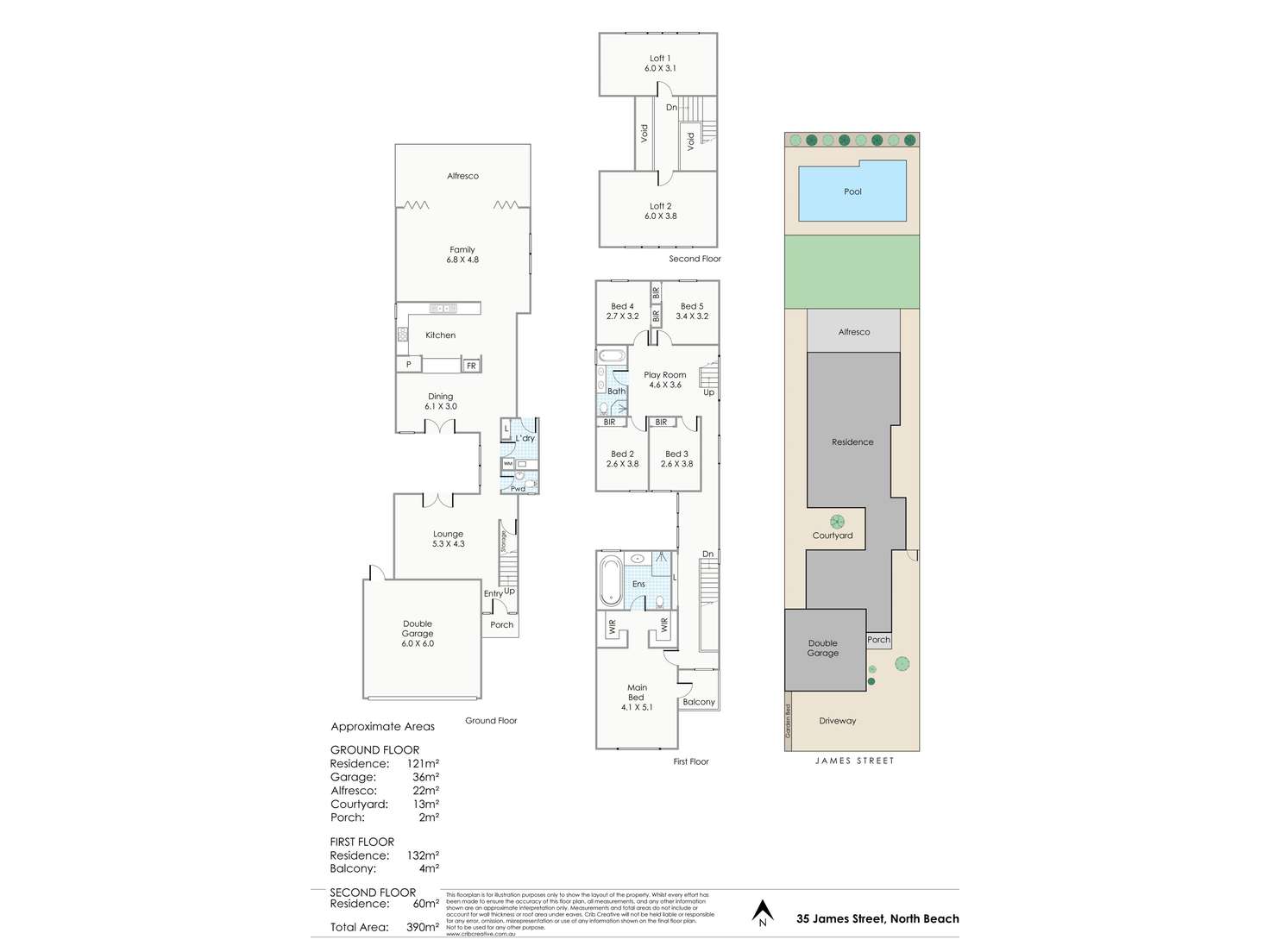 Floorplan of Homely house listing, 35 James Street, North Beach WA 6020