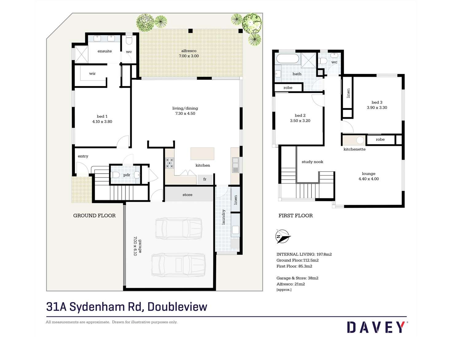 Floorplan of Homely house listing, 31A Sydenham Road, Doubleview WA 6018