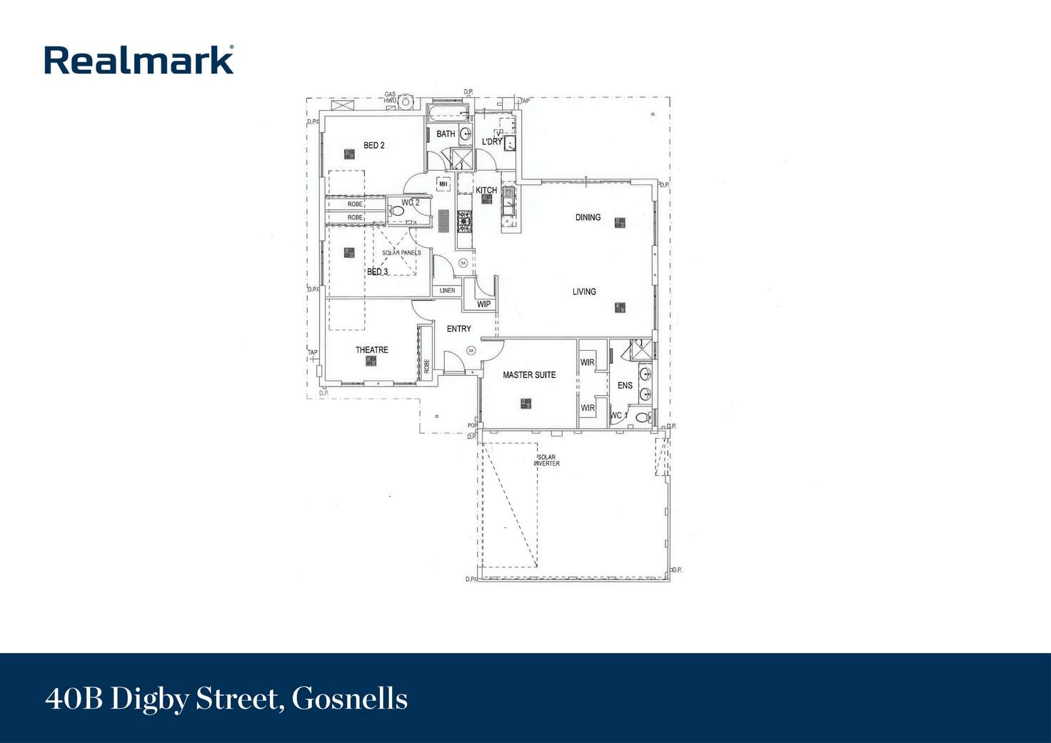 Floorplan of Homely house listing, 40B Digby Street, Gosnells WA 6110