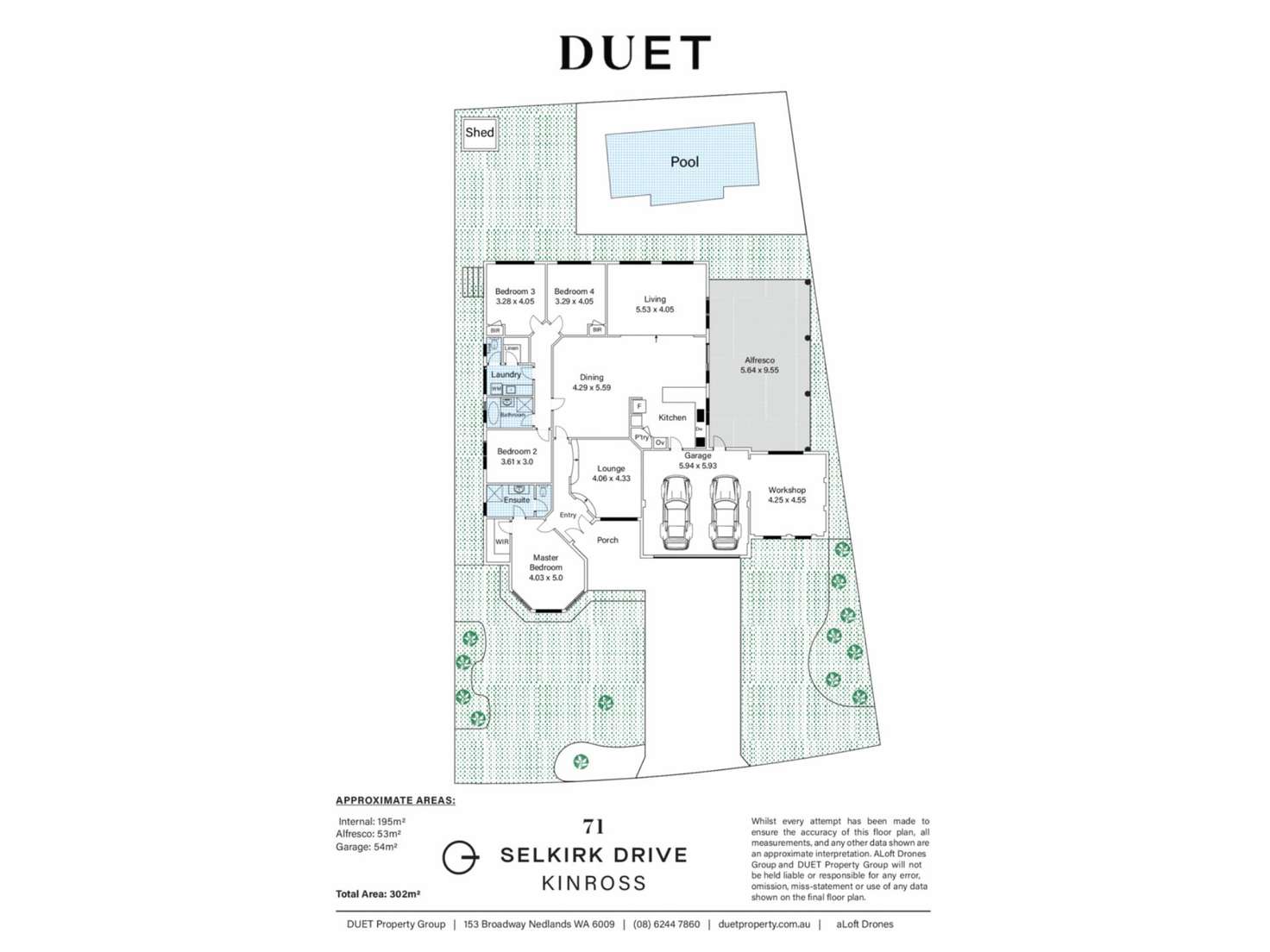Floorplan of Homely house listing, 71 Selkirk Drive, Kinross WA 6028
