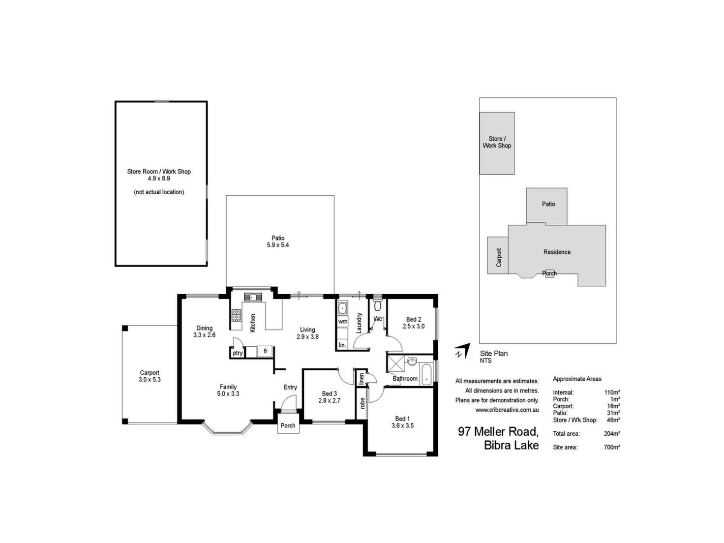 Floorplan of Homely house listing, 97 Meller Road, Bibra Lake WA 6163