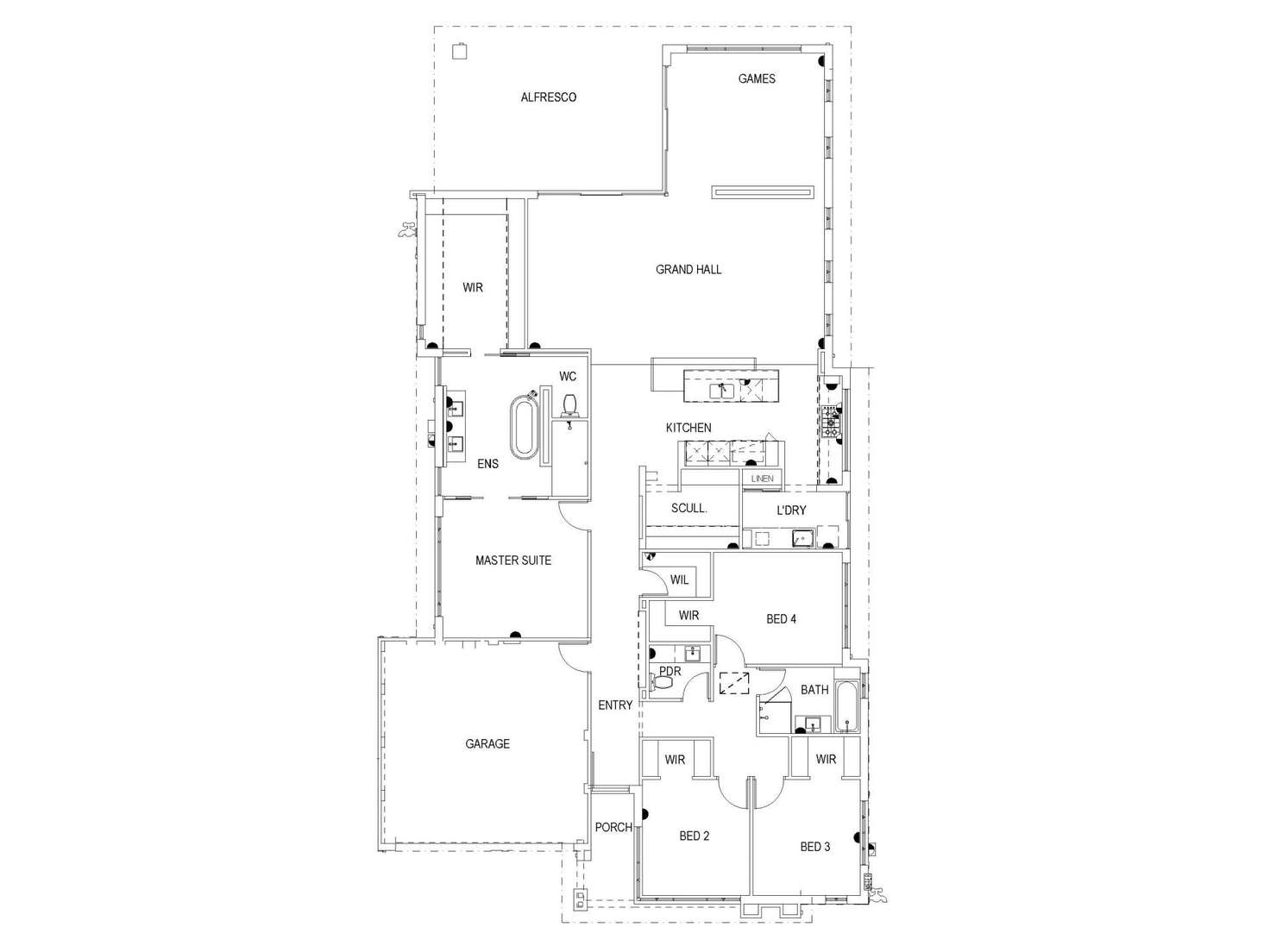 Floorplan of Homely house listing, 31 Awati Way, Jindalee WA 6036