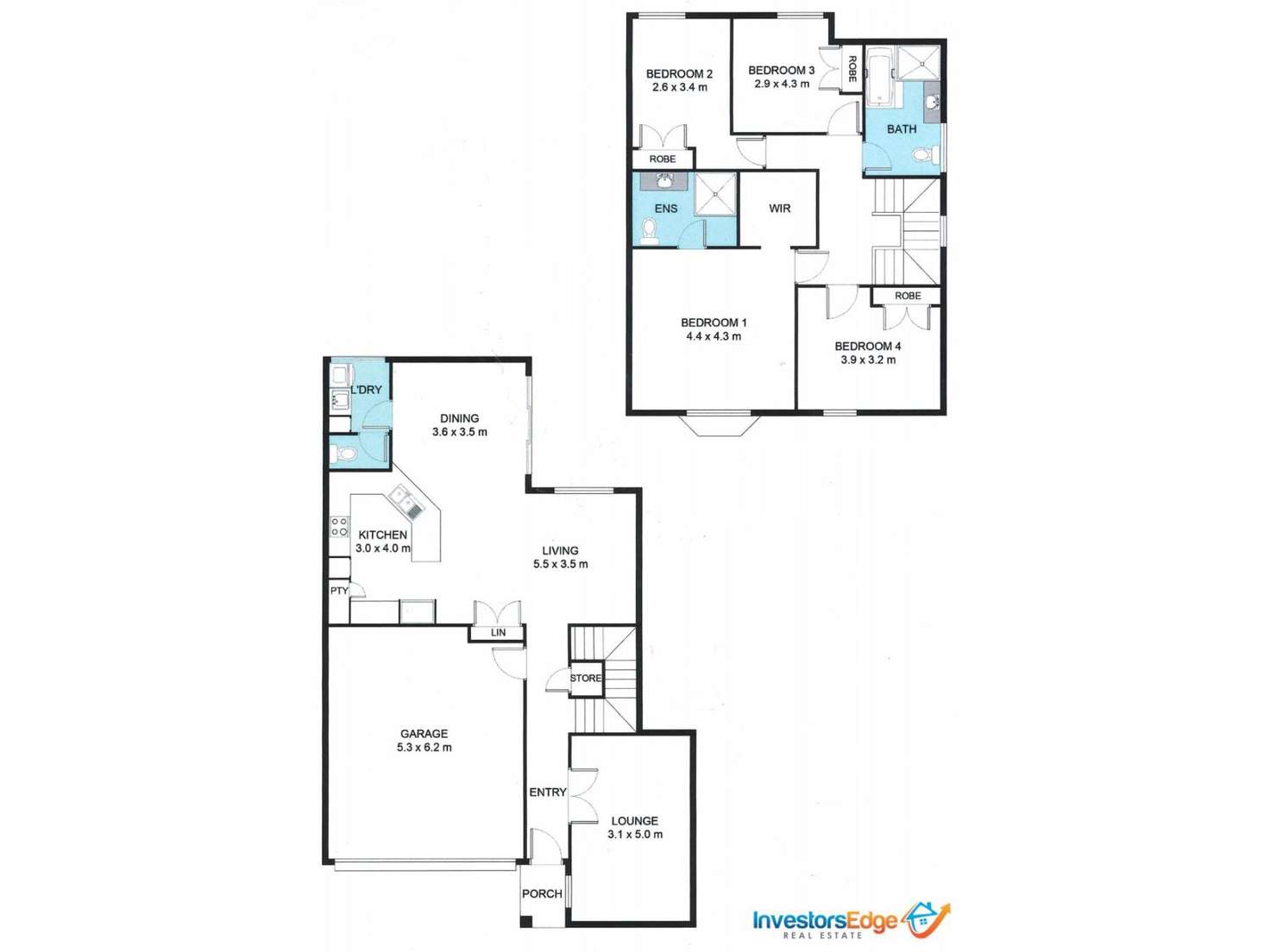 Floorplan of Homely townhouse listing, 252D Cape Street, Tuart Hill WA 6060