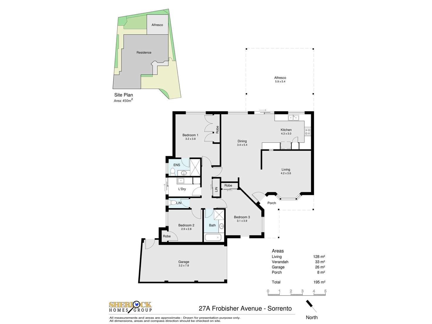 Floorplan of Homely house listing, 27A Frobisher Avenue, Sorrento WA 6020