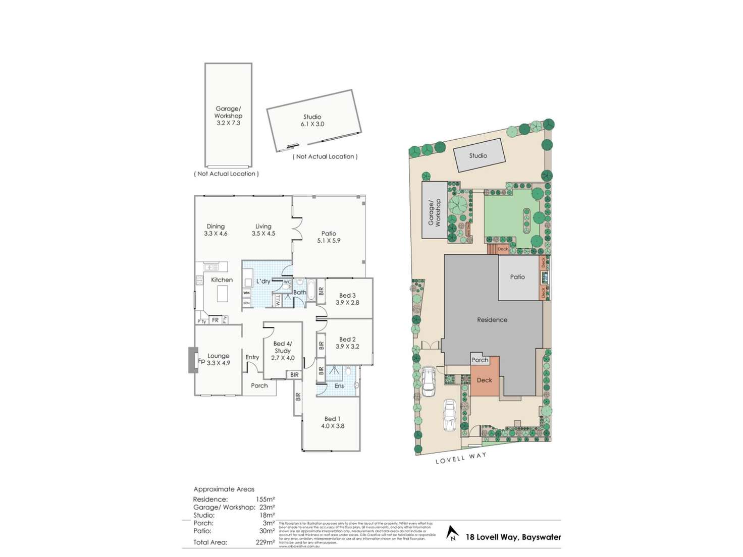 Floorplan of Homely house listing, 18 Lovell Way, Bayswater WA 6053