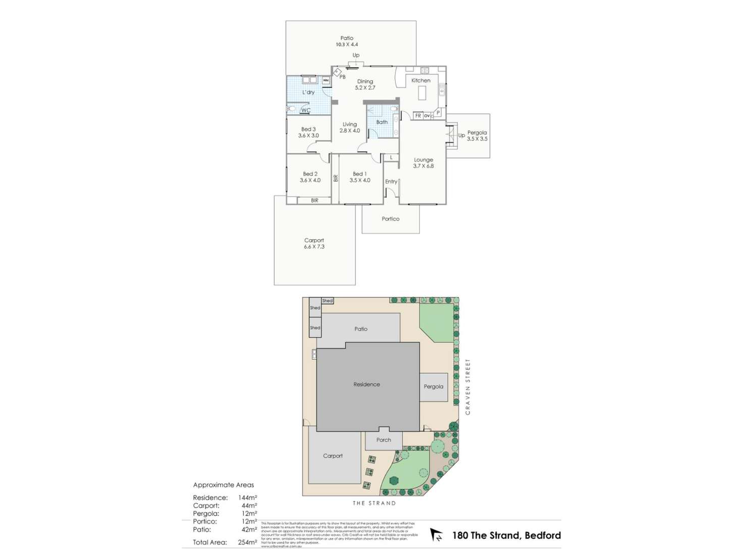 Floorplan of Homely house listing, 180 The Strand, Bedford WA 6052