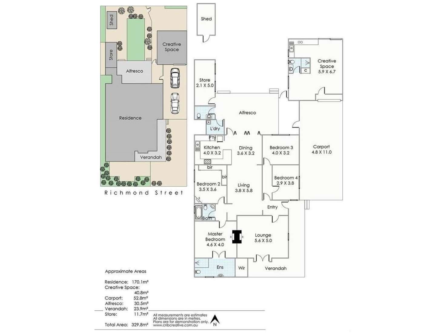 Floorplan of Homely house listing, 60 Richmond Street, Leederville WA 6007