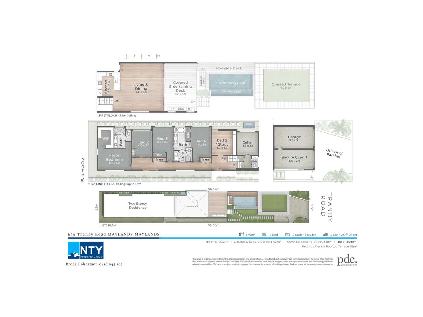 Floorplan of Homely house listing, 65A Tranby Road, Maylands WA 6051