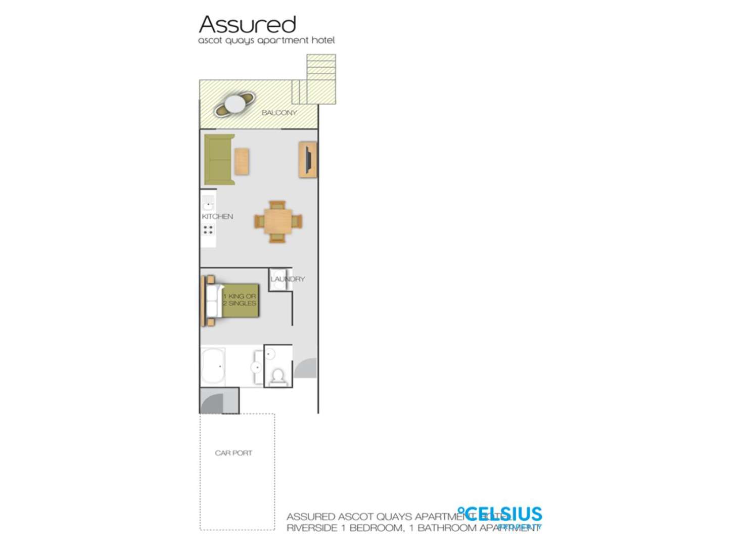 Floorplan of Homely unit listing, 3/150 Great Eastern Highway, Ascot WA 6104