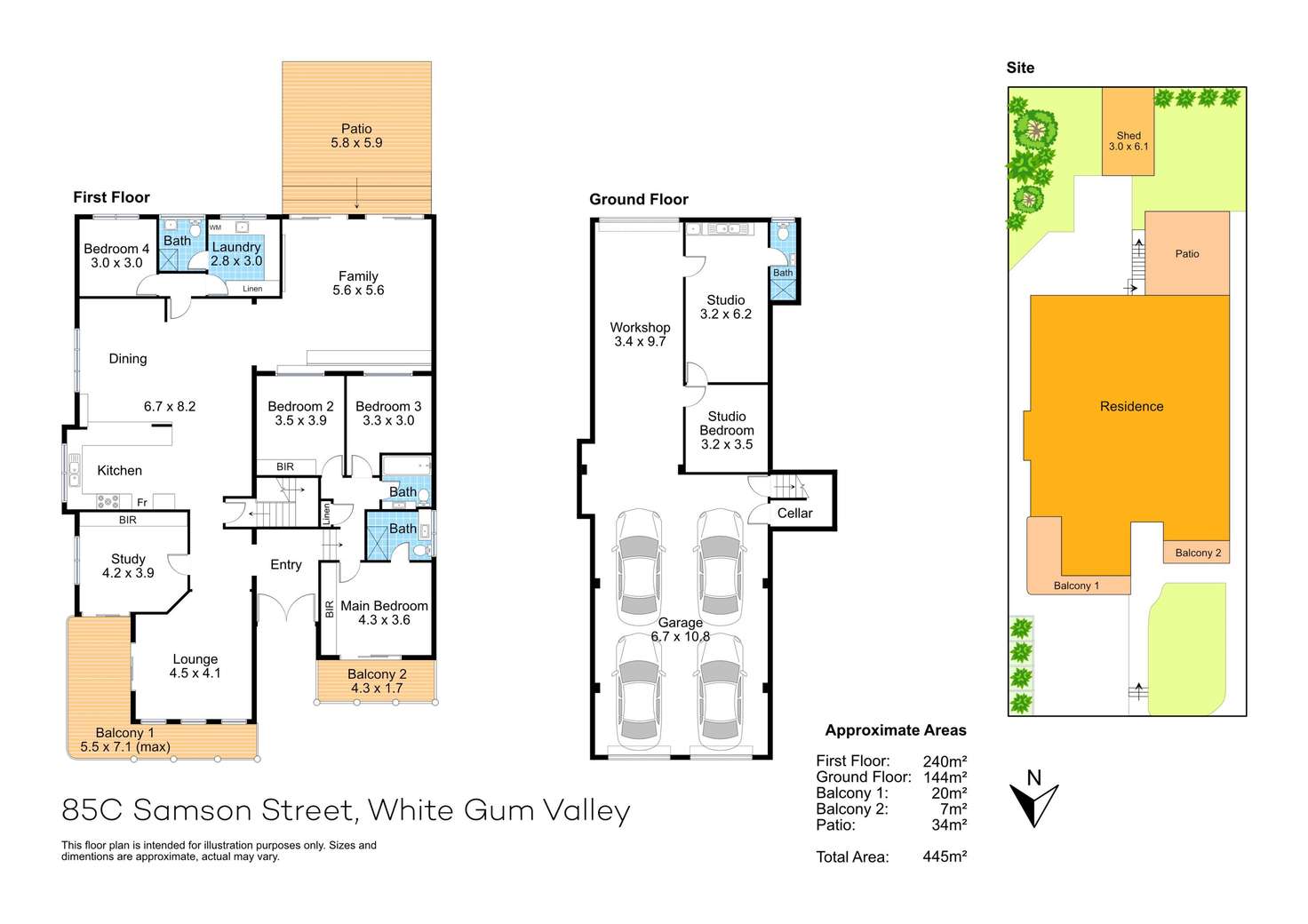 Floorplan of Homely house listing, 85C Samson Street, White Gum Valley WA 6162