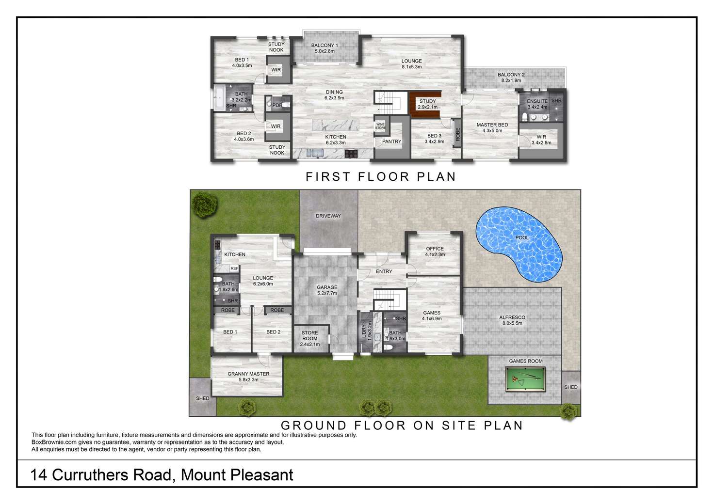 Floorplan of Homely house listing, 14 Curruthers Road, Mount Pleasant WA 6153