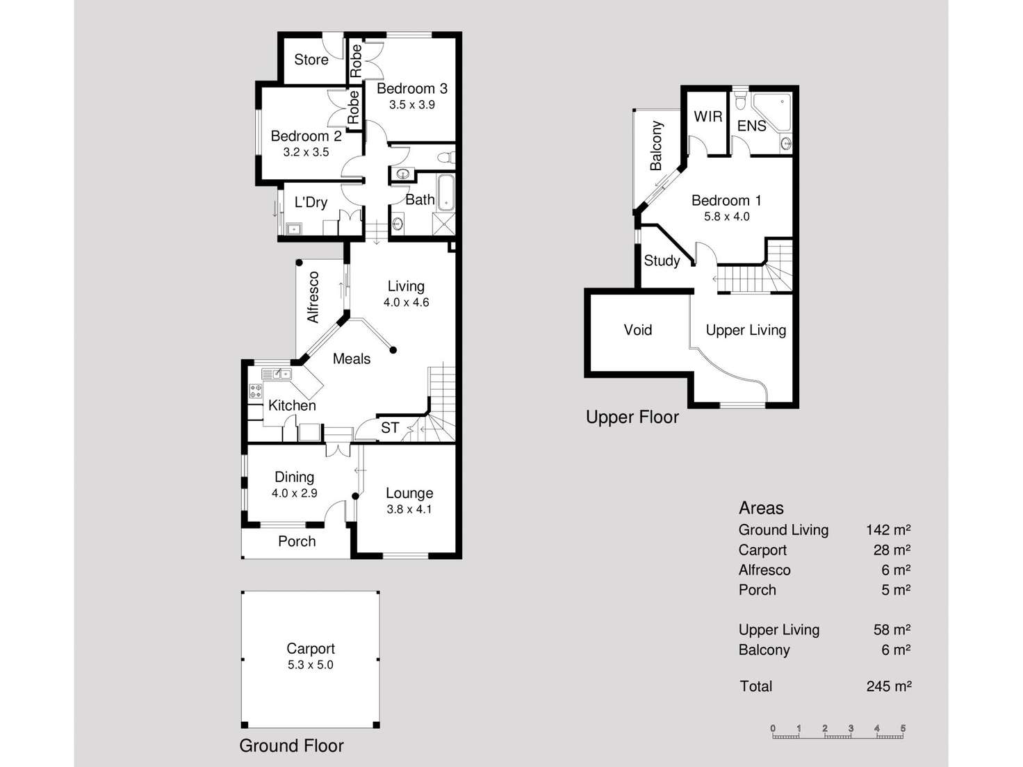Floorplan of Homely house listing, 5 Burgess Street, Leederville WA 6007