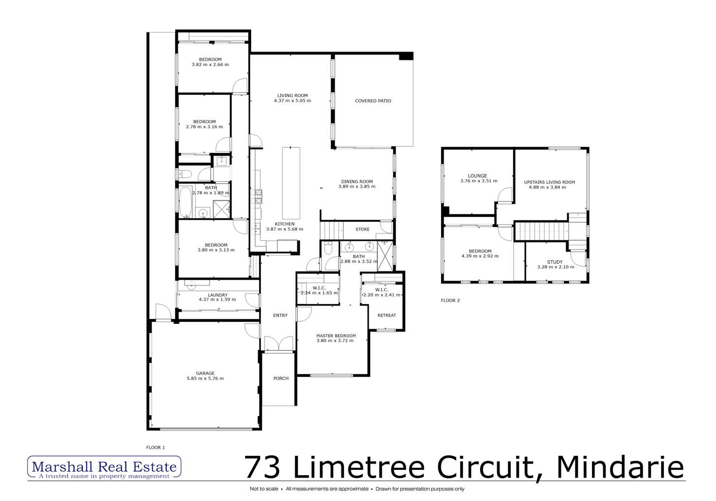 Floorplan of Homely house listing, 73 Limetree Circuit, Mindarie WA 6030