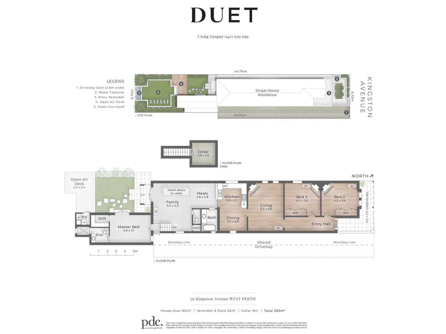 Floorplan of Homely house listing, 59 Kingston Avenue, West Perth WA 6005