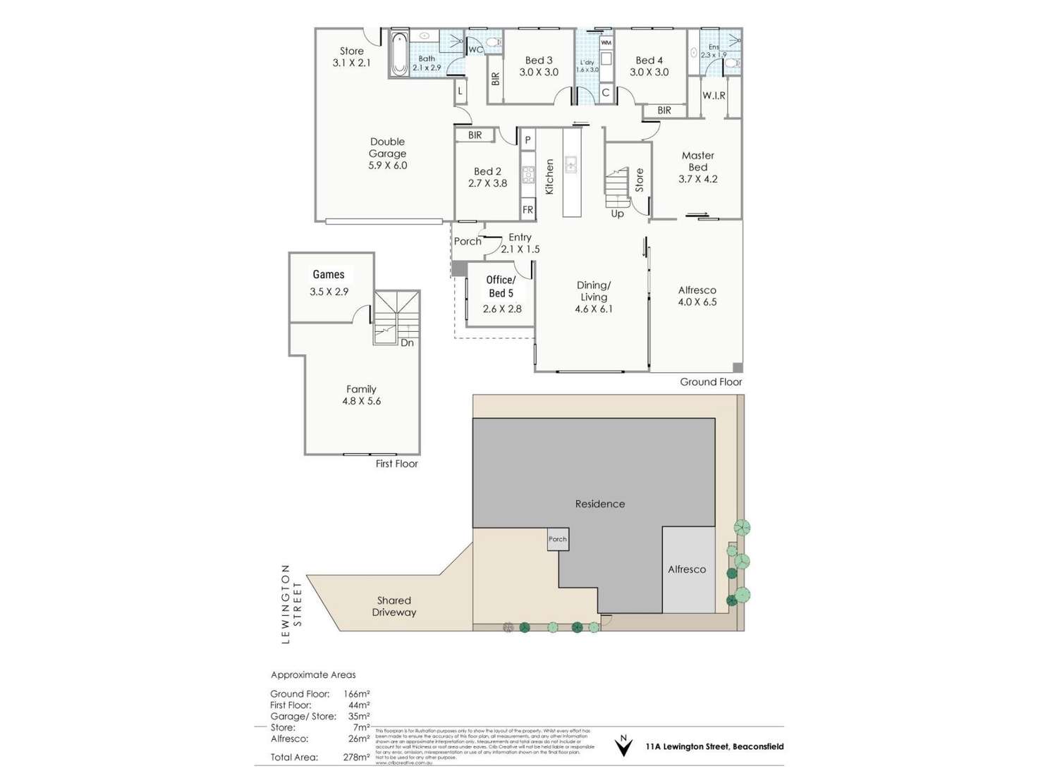 Floorplan of Homely house listing, 11a Lewington Street, Beaconsfield WA 6162