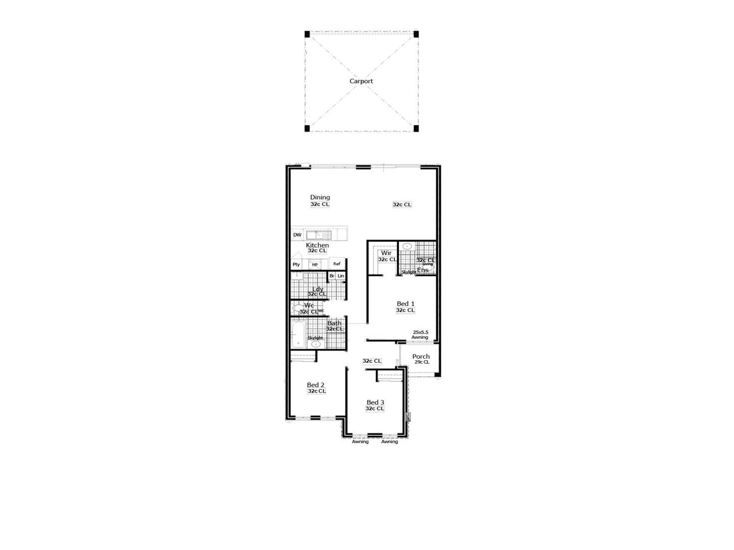 Floorplan of Homely house listing, 5 Mayfield Drive, Brabham WA 6055