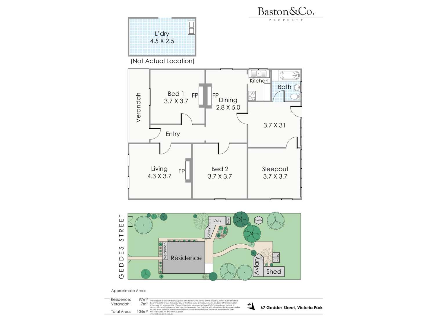 Floorplan of Homely house listing, 67 Geddes Street, Victoria Park WA 6100