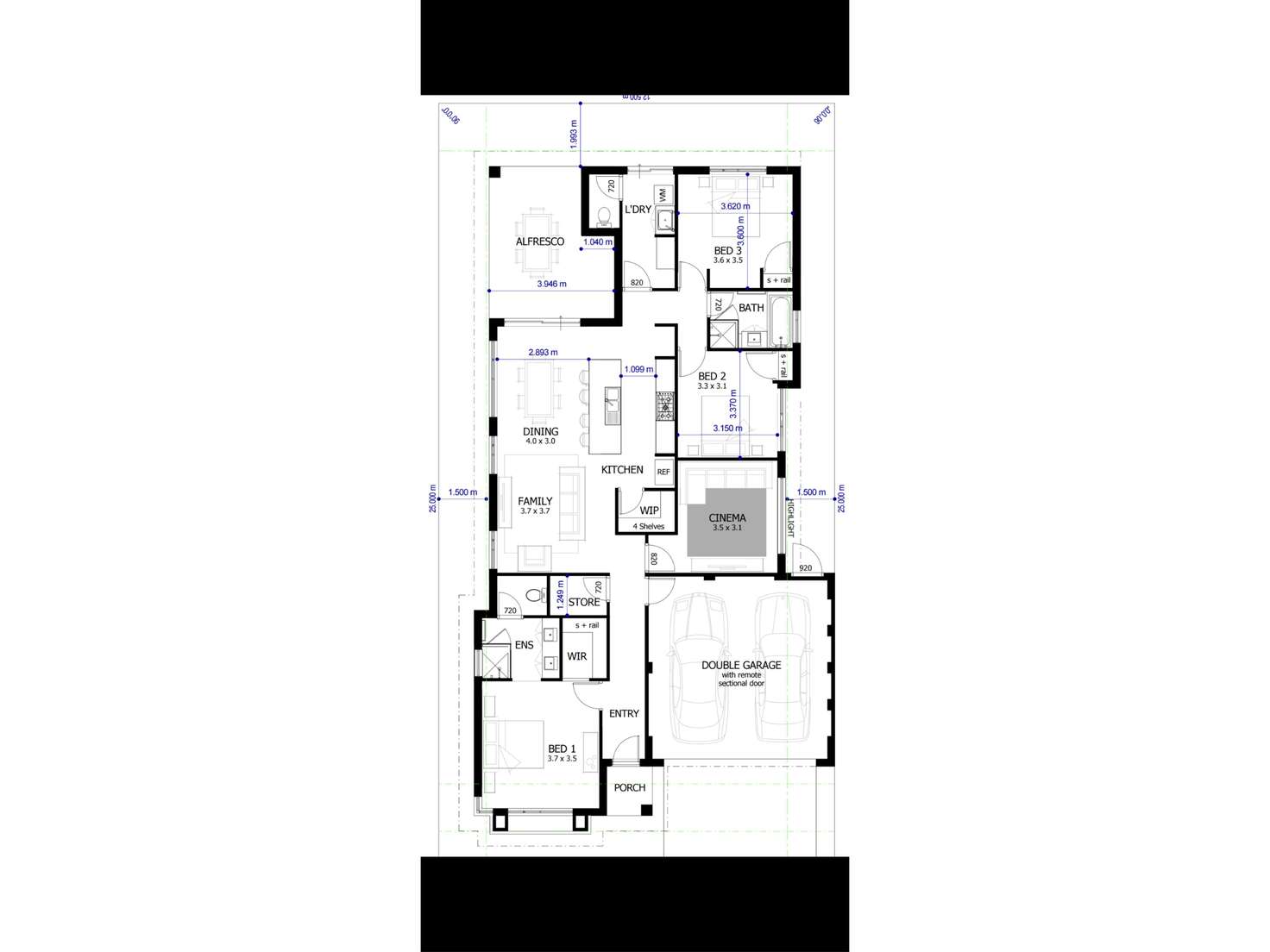 Floorplan of Homely house listing, 13 Massicot Road, Treeby WA 6164