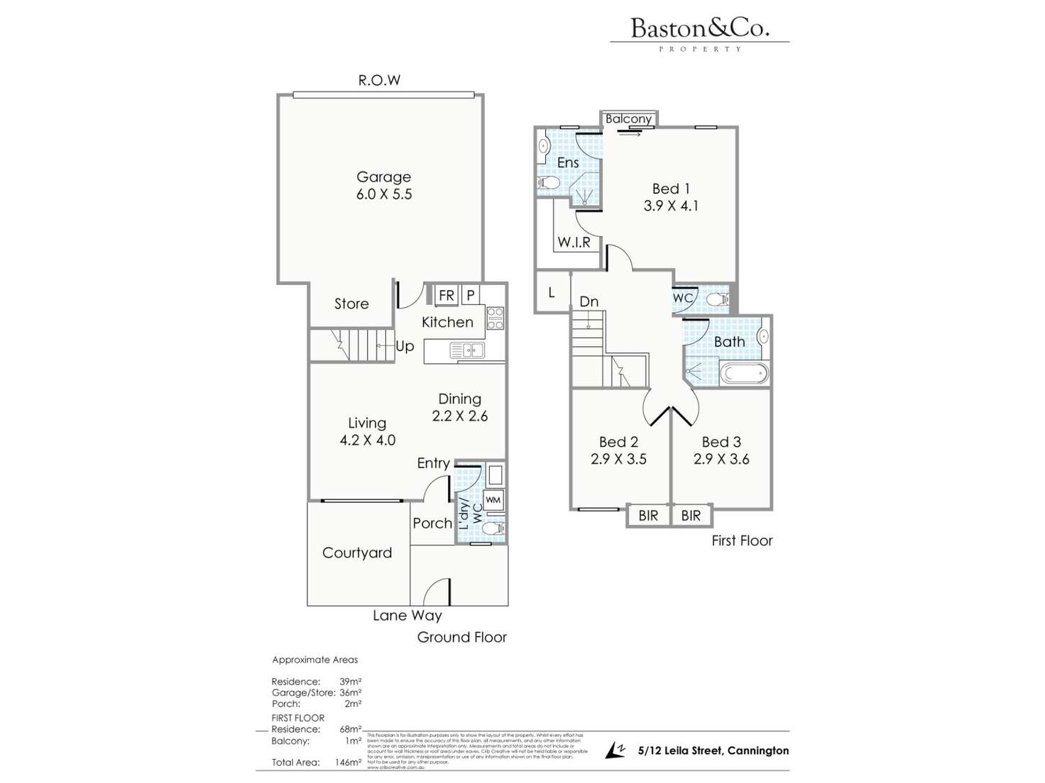 Floorplan of Homely house listing, 5/12 Leila Street, Cannington WA 6107