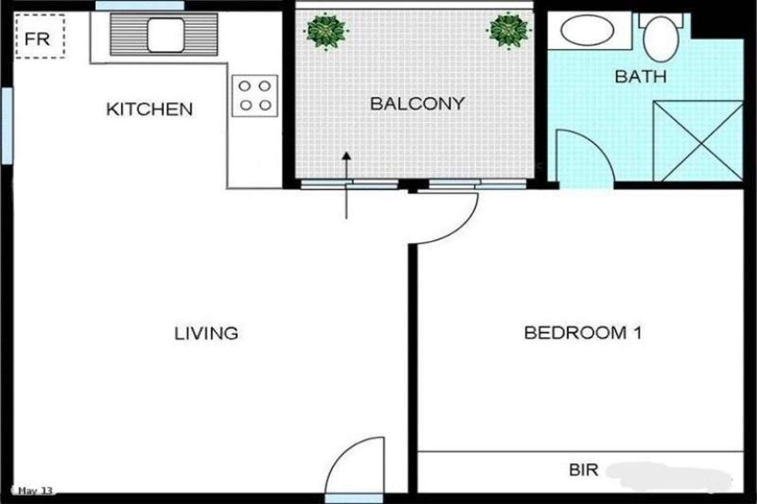 Floorplan of Homely apartment listing, 24/115 Monument Street, Mosman Park WA 6012