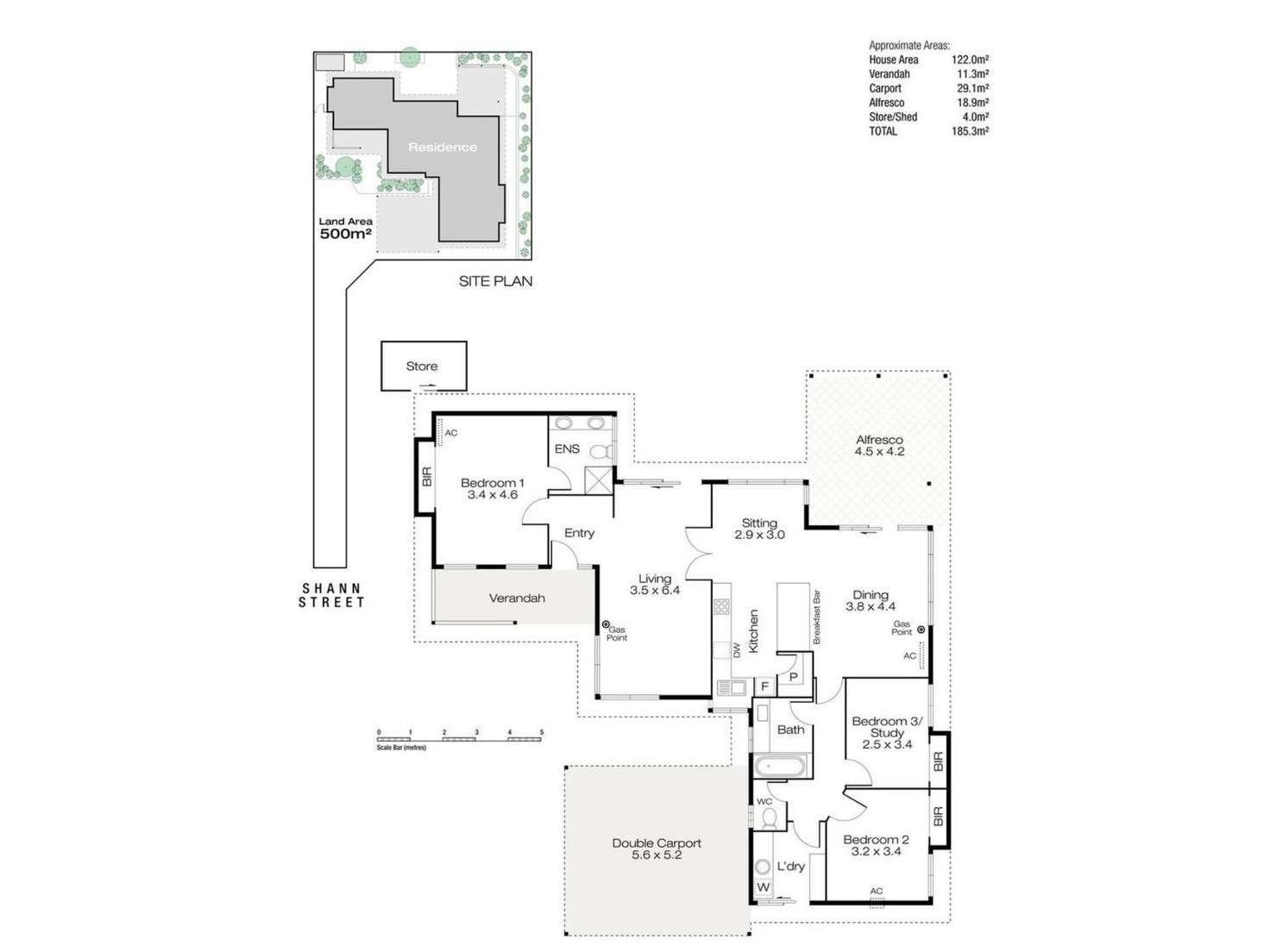 Floorplan of Homely house listing, 34A Shann Street, Floreat WA 6014