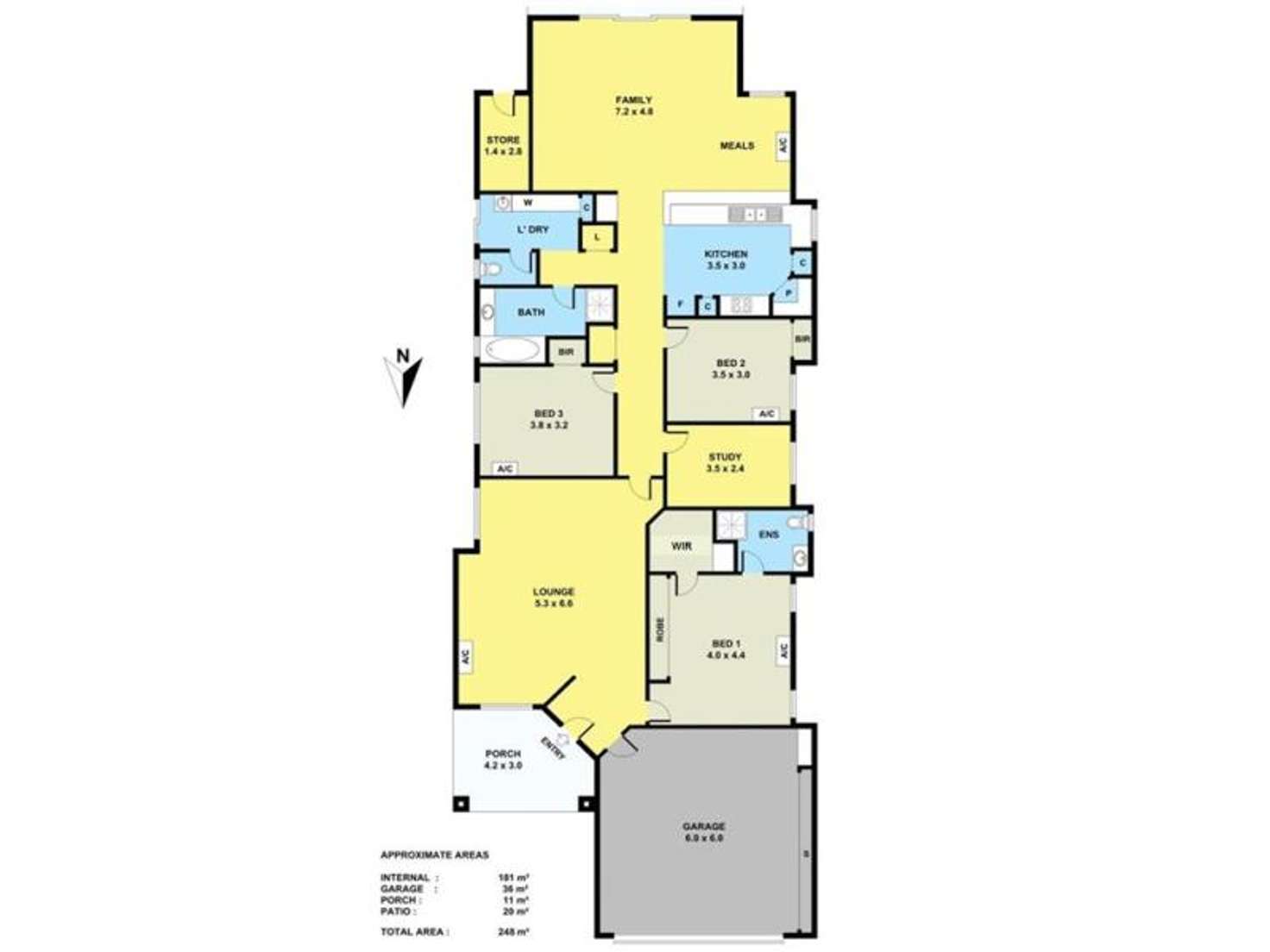 Floorplan of Homely house listing, 50A Holman Street, Alfred Cove WA 6154