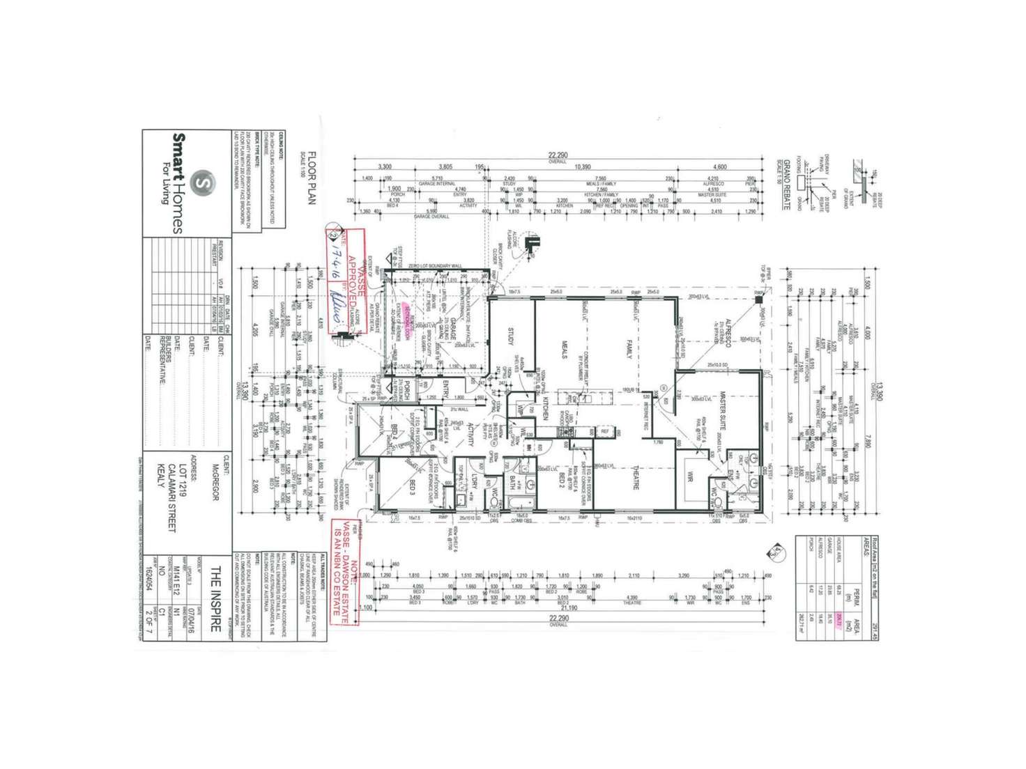 Floorplan of Homely house listing, 16 Calamari Street, Kealy WA 6280