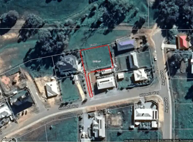 Floorplan of Homely land listing, Lot 42, Hibbertia Way, Bindoon WA 6502