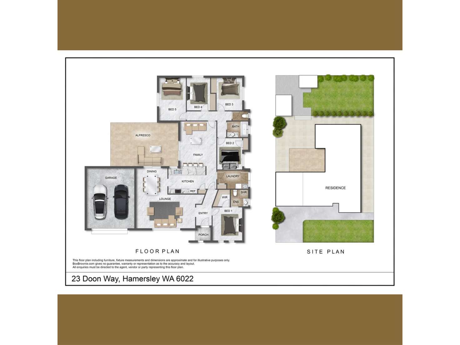 Floorplan of Homely house listing, 23 Doon Way, Hamersley WA 6022