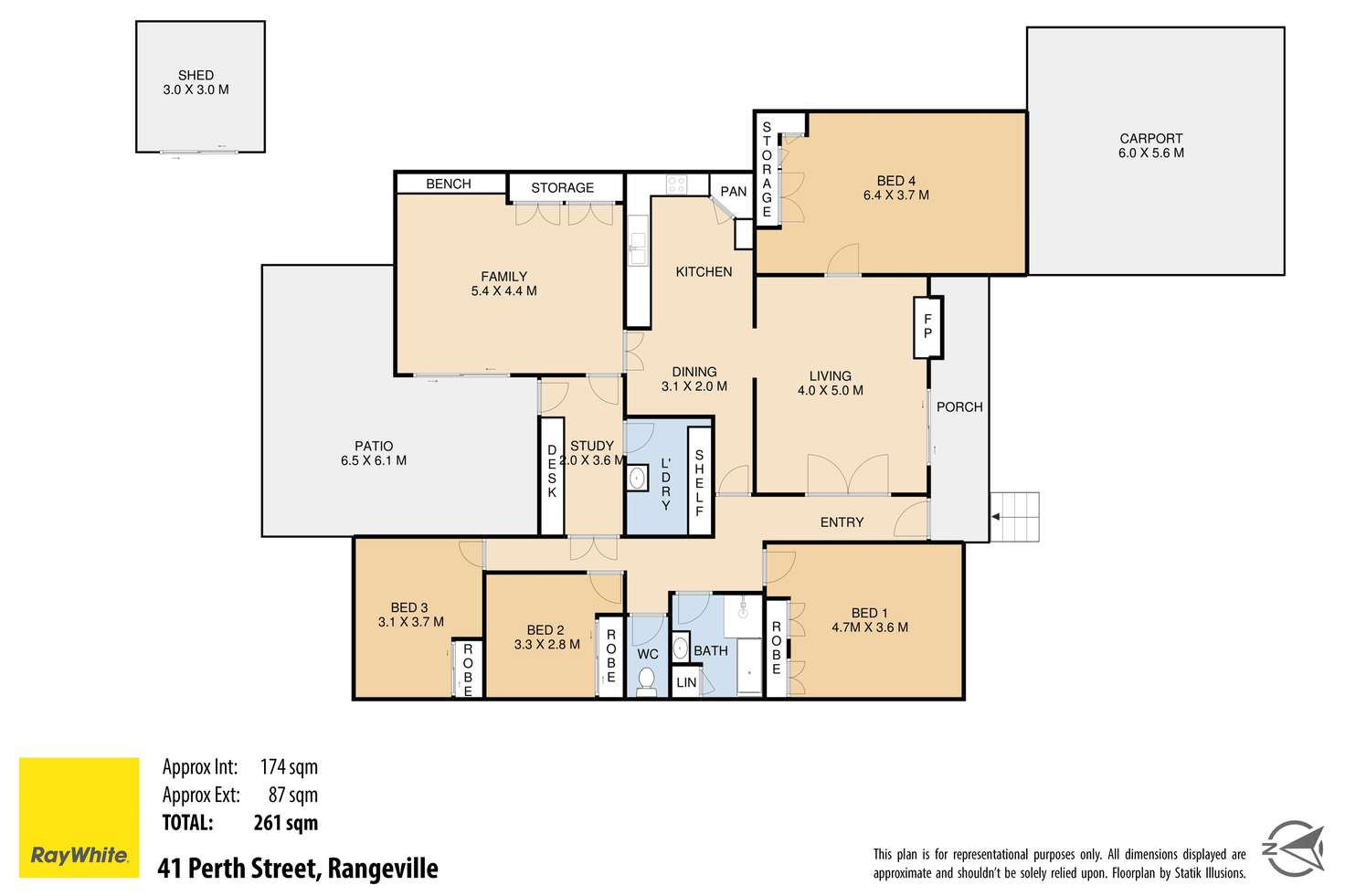 Floorplan of Homely house listing, 41 Perth Street, Rangeville QLD 4350