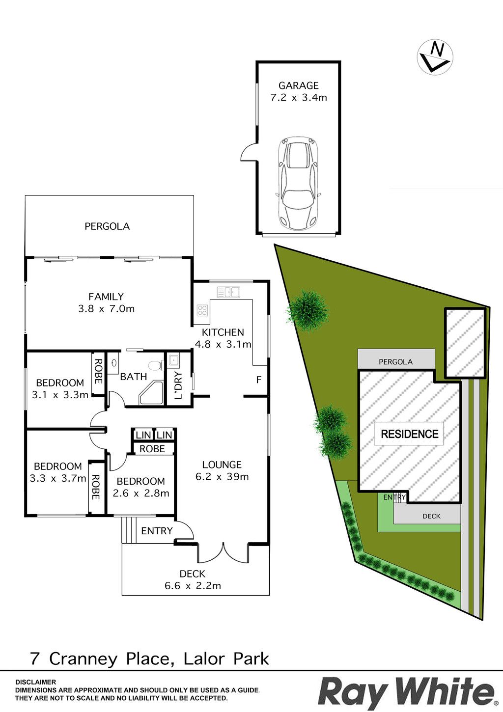 Floorplan of Homely house listing, 7 Cranney Place, Lalor Park NSW 2147