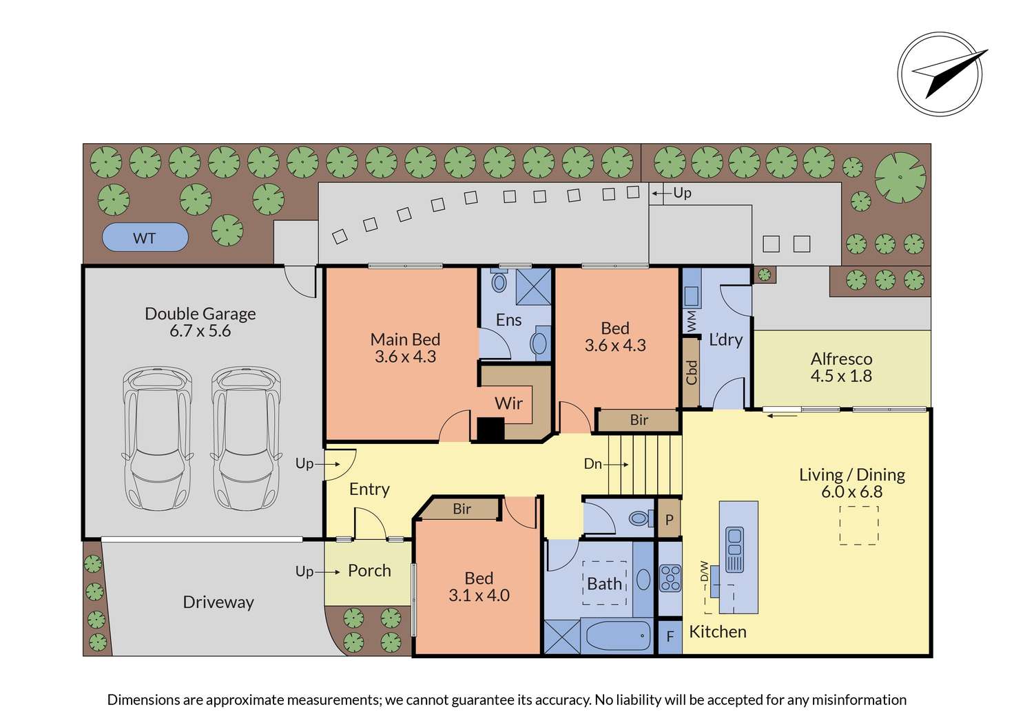 Floorplan of Homely unit listing, 3/4 Warnes Road, Mitcham VIC 3132