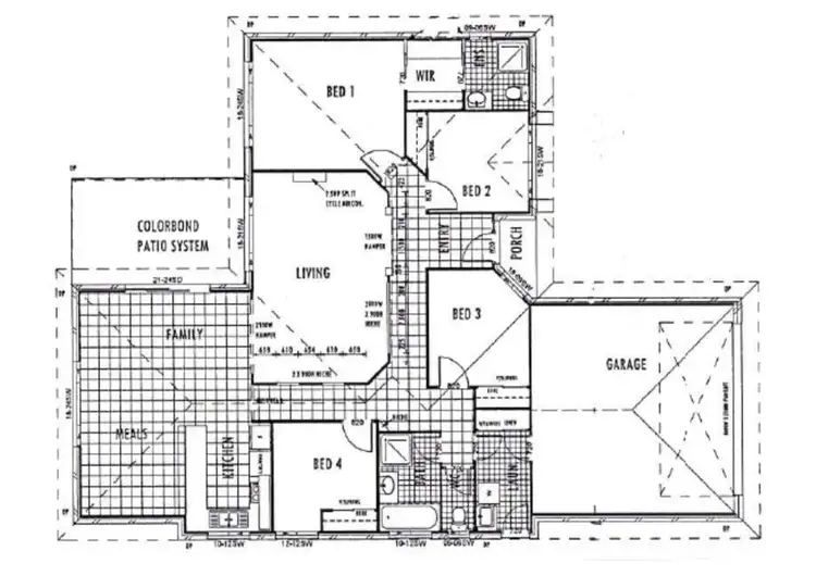 Floorplan of Homely house listing, 21 Geary Court, Caboolture QLD 4510