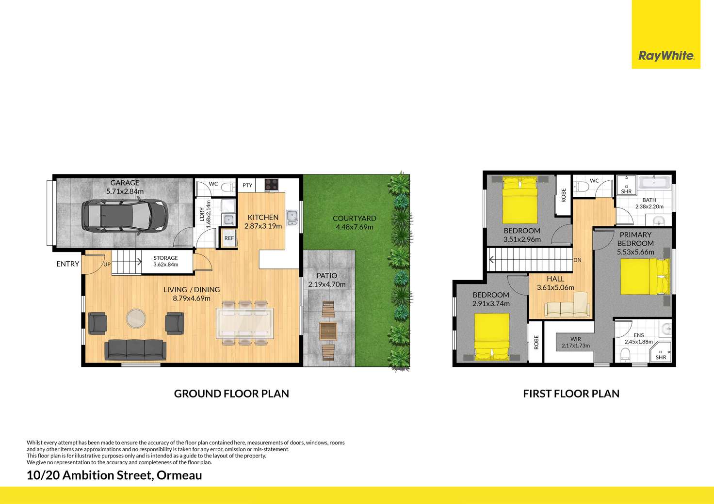 Floorplan of Homely house listing, 10/20 Ambition Street, Ormeau QLD 4208
