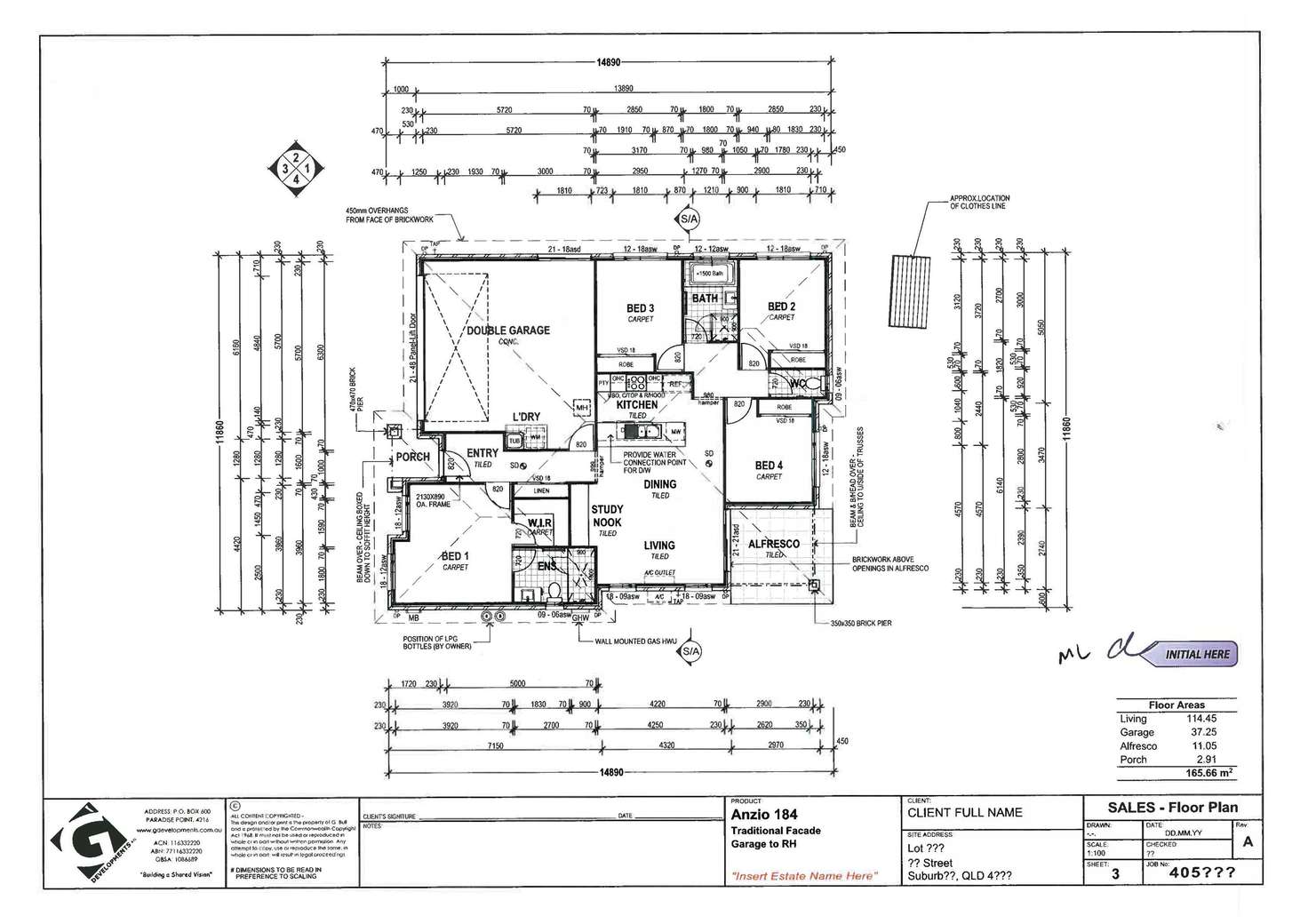 Floorplan of Homely house listing, 19 Bradman Drive, Woongarrah NSW 2259