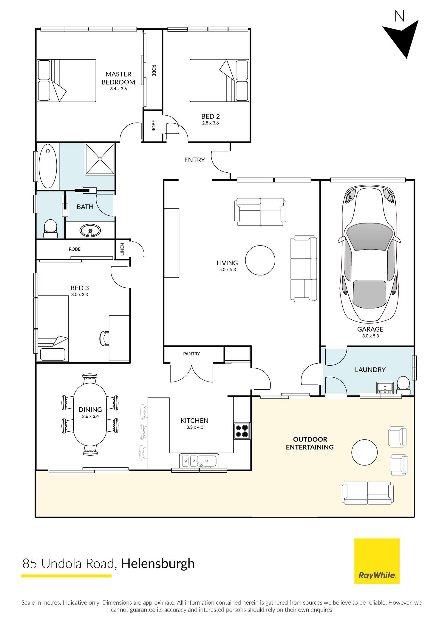 Floorplan of Homely house listing, 85 Undola Road, Helensburgh NSW 2508
