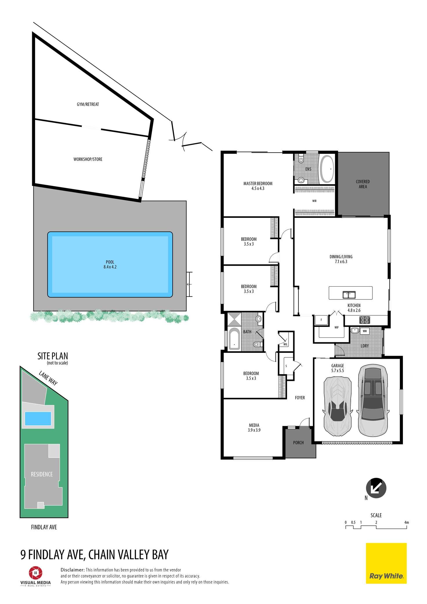 Floorplan of Homely house listing, 9 Findlay Avenue, Chain Valley Bay NSW 2259