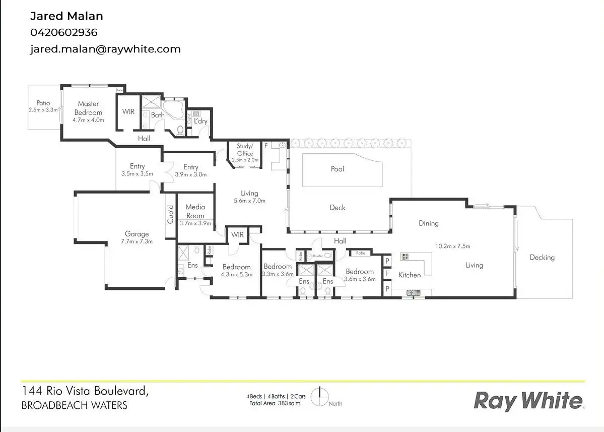 Sold House 144 Rio Vista Boulevard, Broadbeach Waters QLD 4218 Sep 28