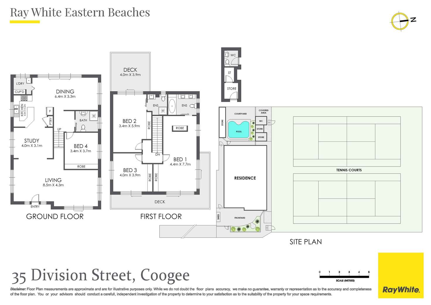 Floorplan of Homely house listing, 35 Division Street, Coogee NSW 2034
