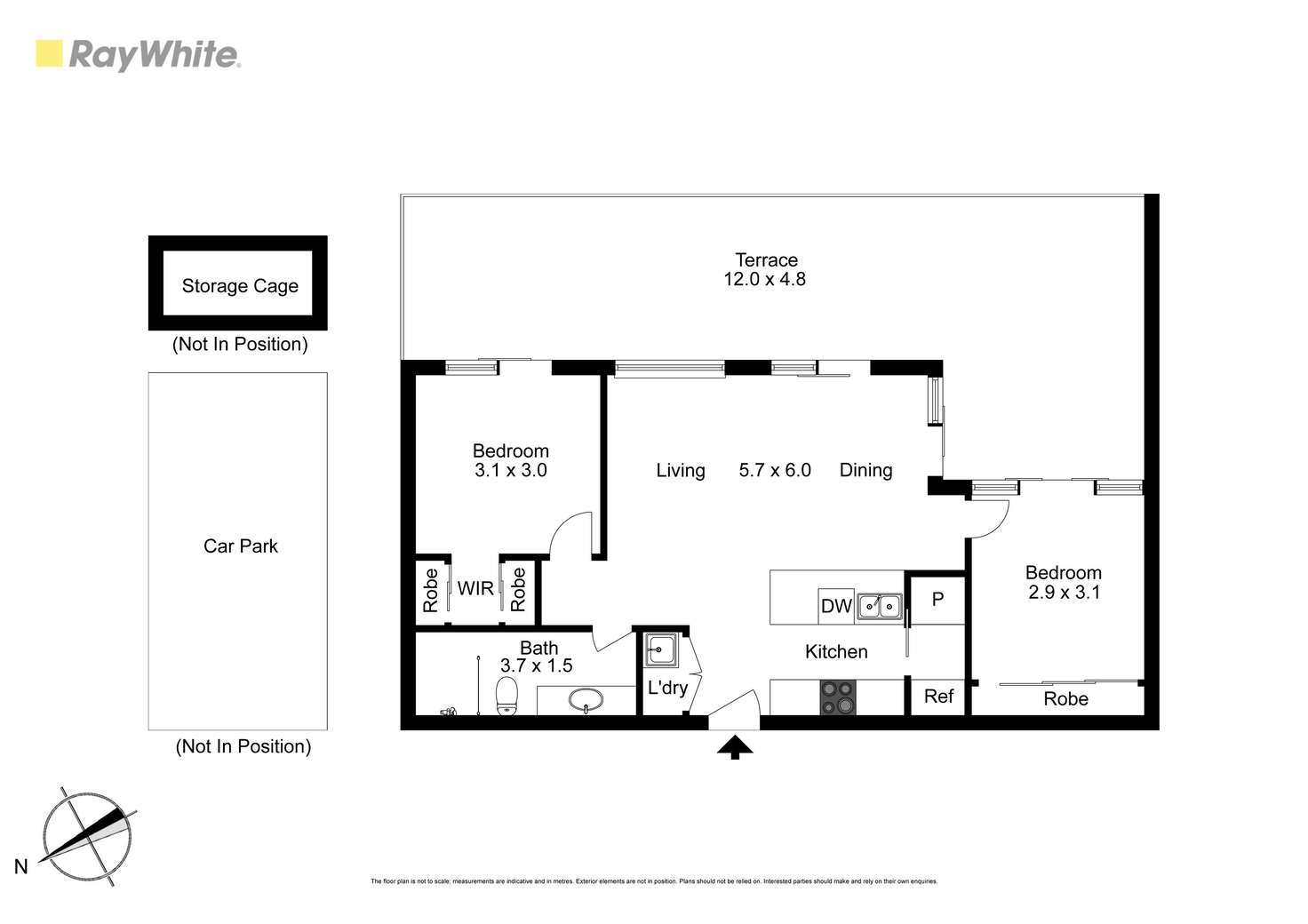 Floorplan of Homely apartment listing, 8/6 Dalgety Street, Oakleigh VIC 3166