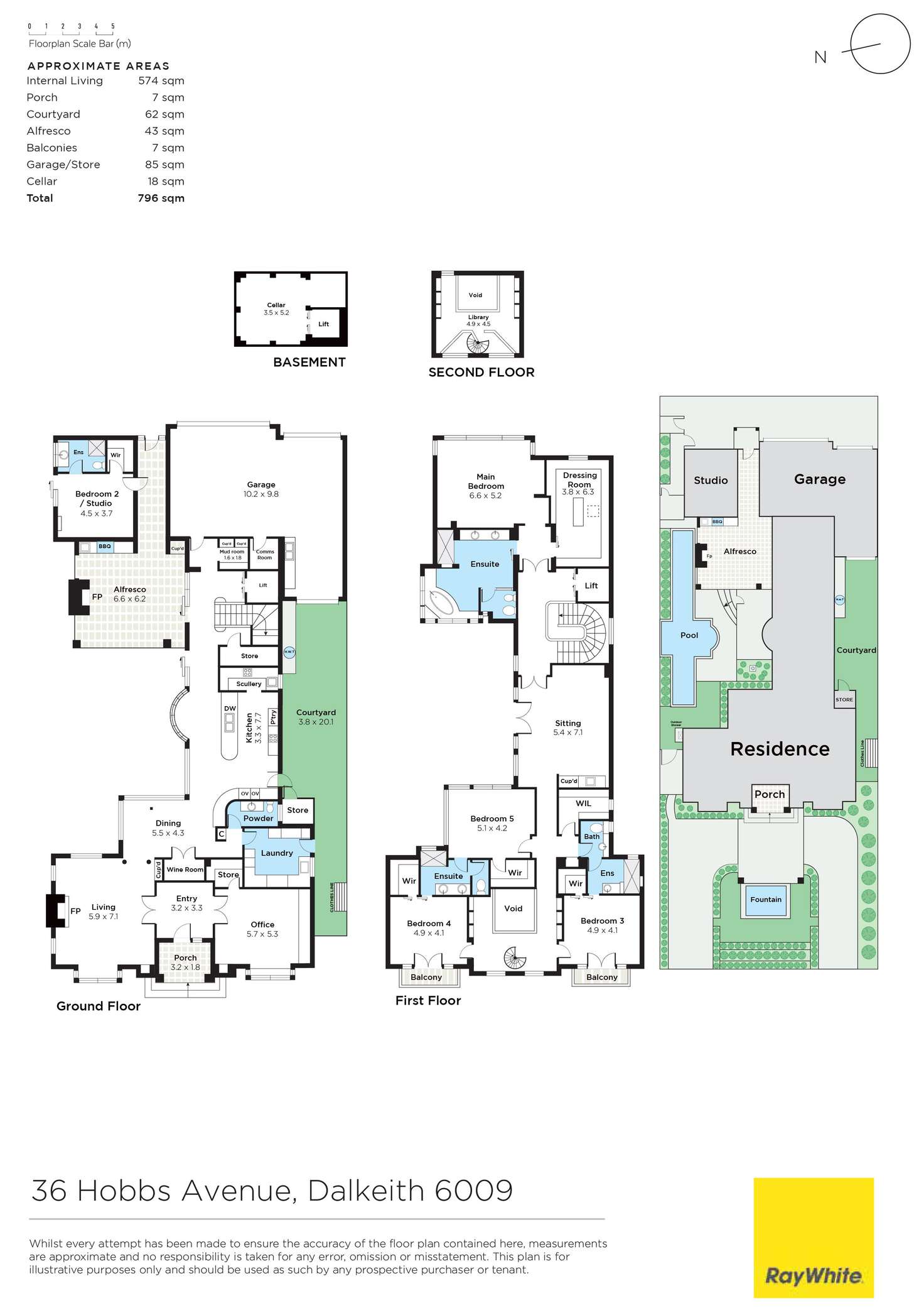 Floorplan of Homely house listing, 36 Hobbs Avenue, Dalkeith WA 6009