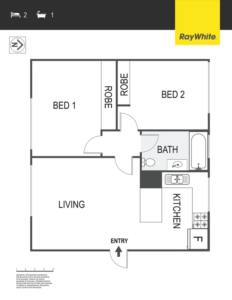 Floorplan of Homely apartment listing, 53/3 Waddell Place, Curtin ACT 2605