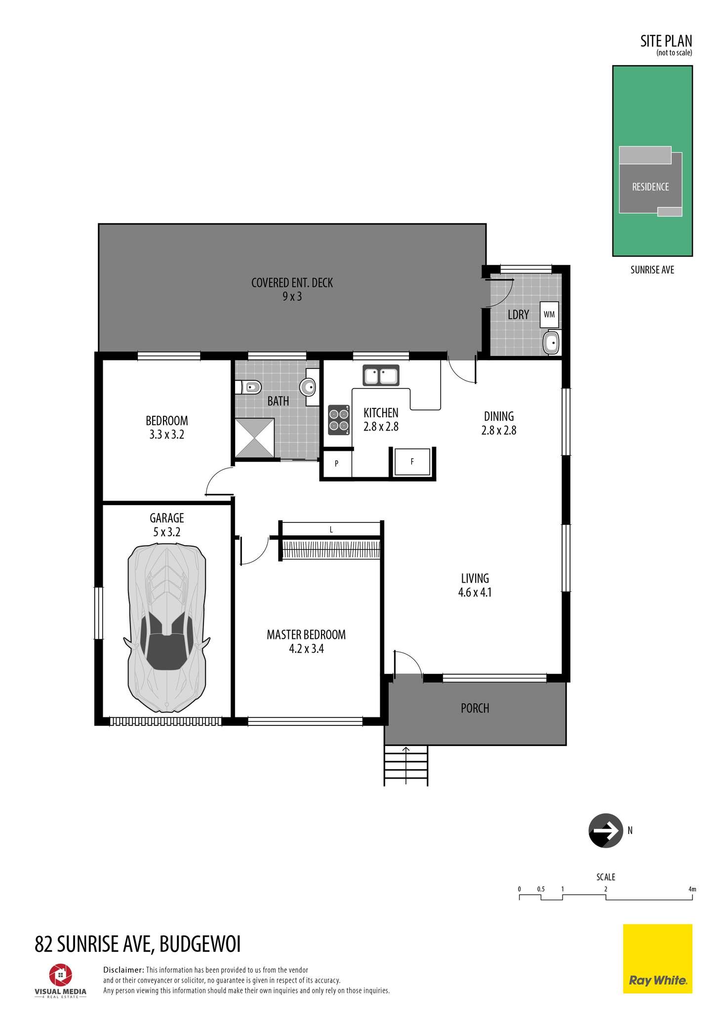 Floorplan of Homely house listing, 82 Sunrise Avenue, Halekulani NSW 2262