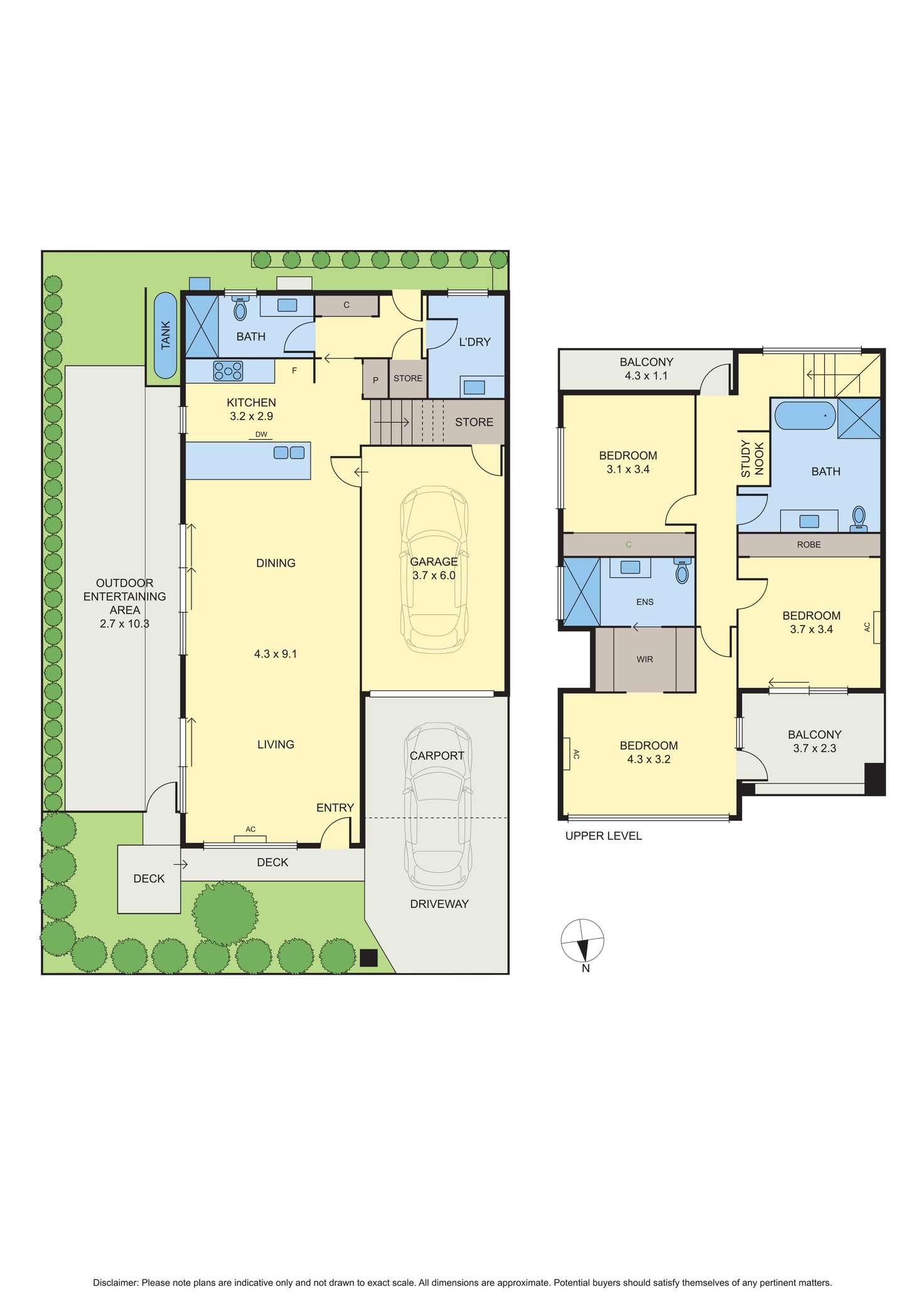 Floorplan of Homely house listing, 3 Grant Street, Coburg VIC 3058